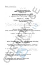 Kamenivo Certifikát 4